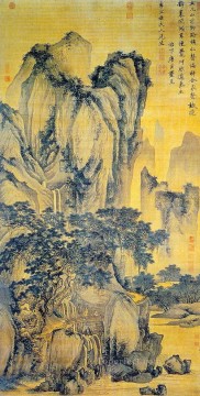 タン・イン・ボフ Painting - 山道の松の音 1516年 古い墨